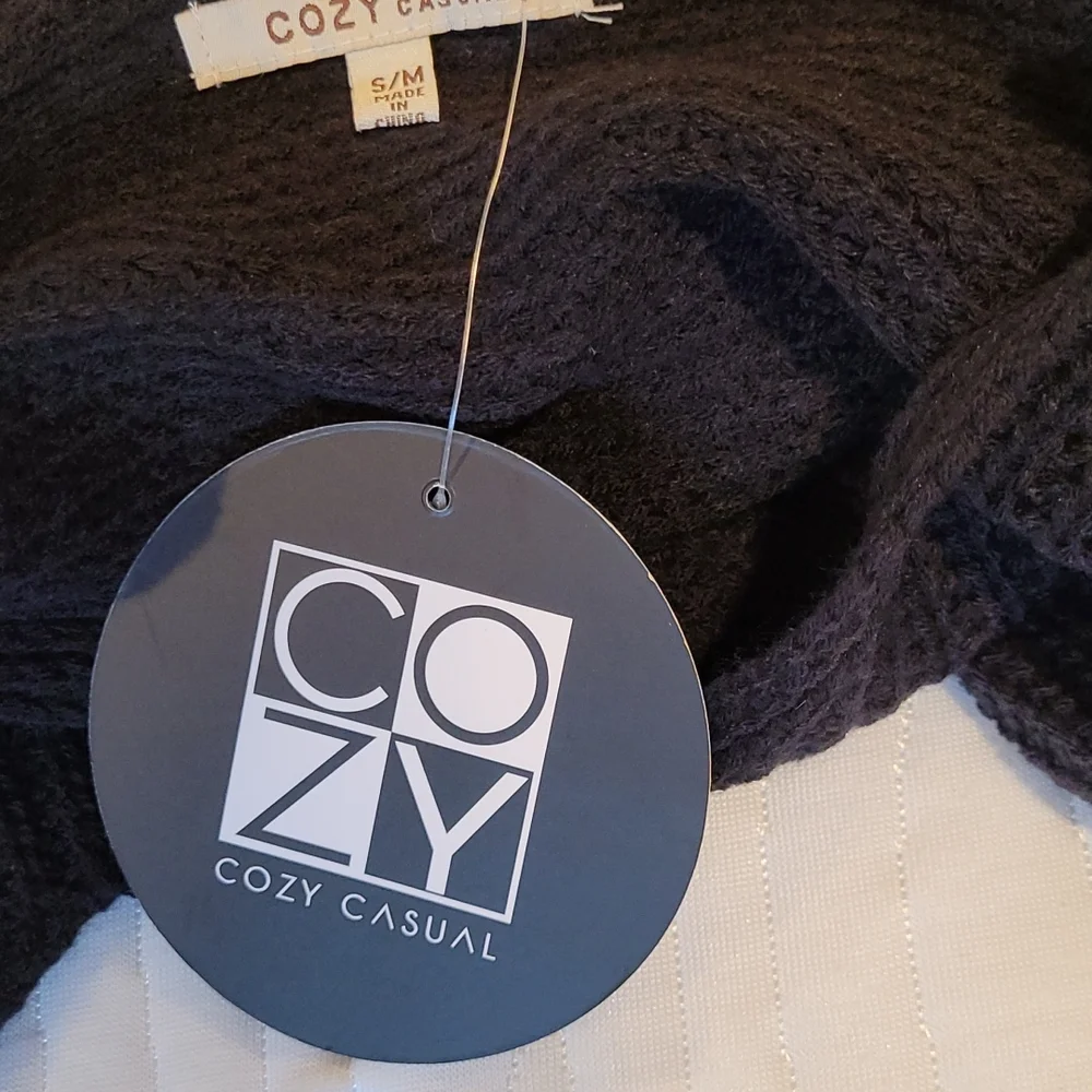 Chunky Cross Twist Knot Sweater - Picture 10 of 10
